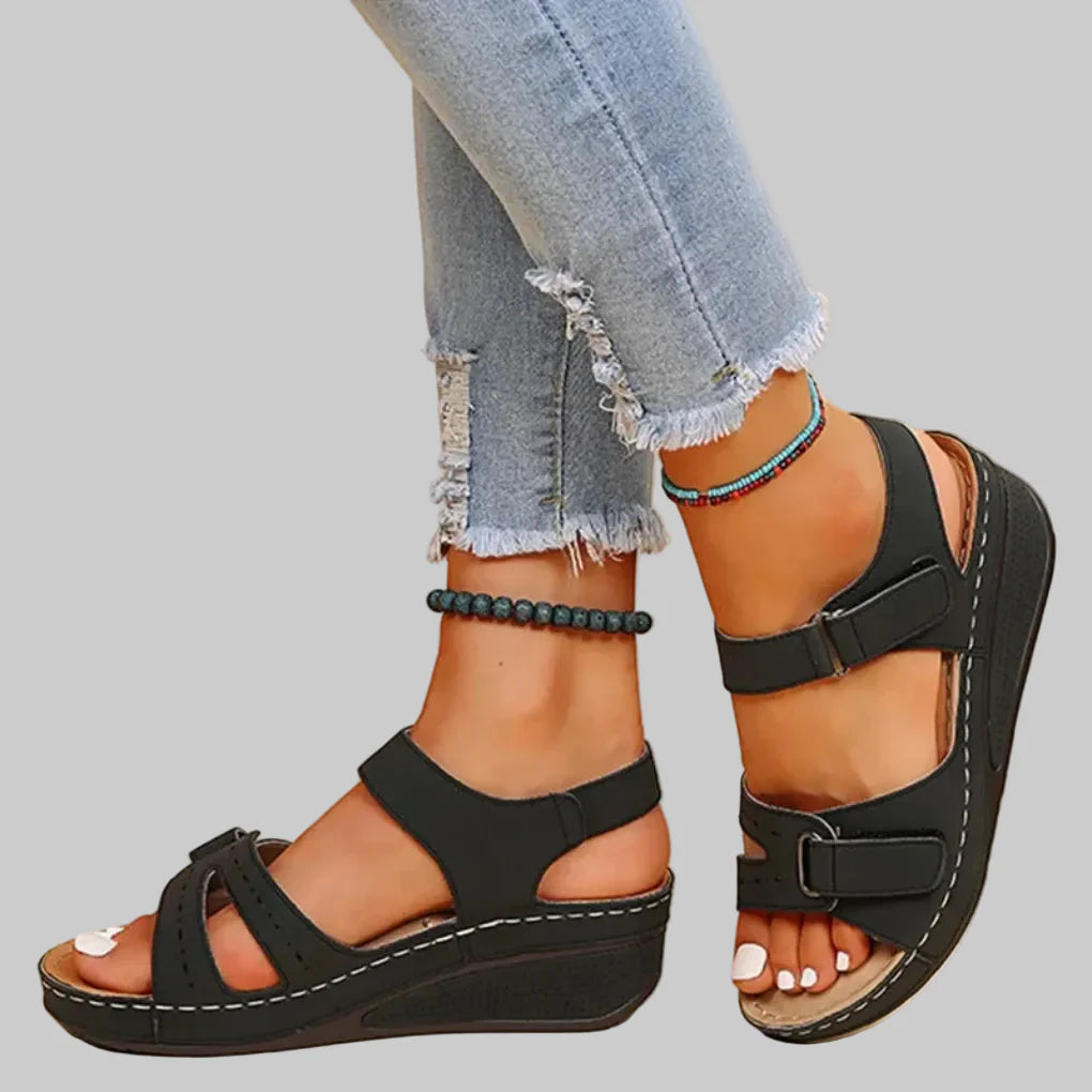 Romane – Sandales compensées femme
