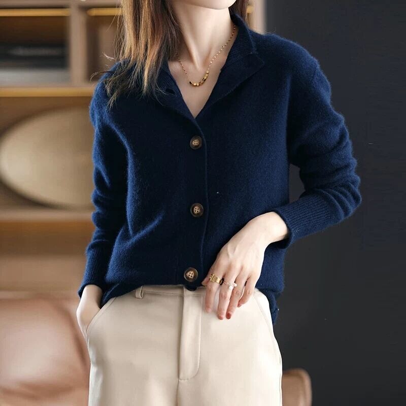 Margaux – Gilet femme boutonné