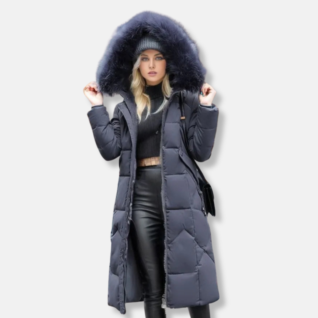Marion – Long manteau puffer matelassé femme