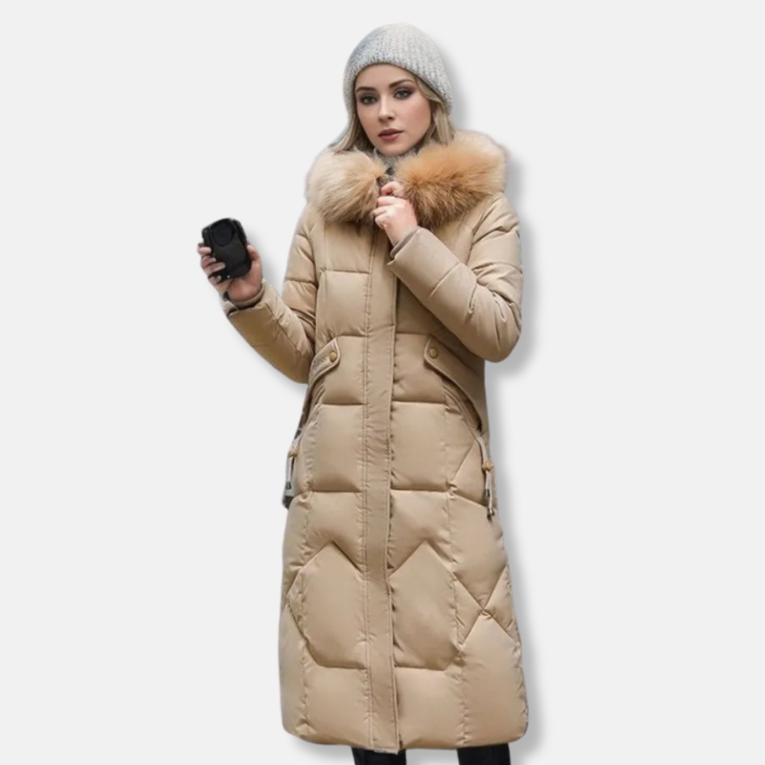 Marion – Long manteau puffer matelassé femme