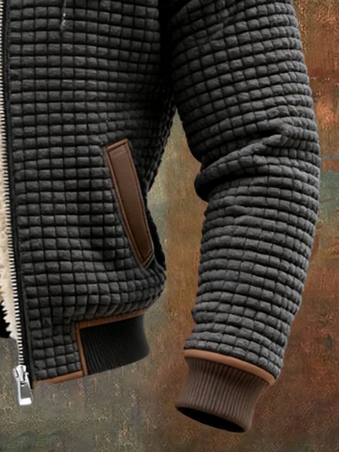 Thomas – Veste d’hiver matelassée en polaire homme