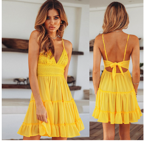 Élise – Robe élégante fluide femme