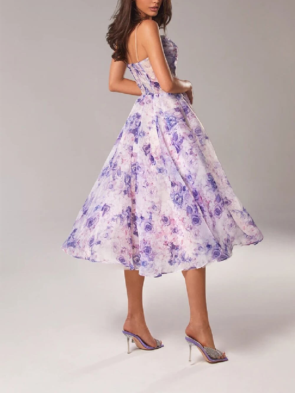 Sabine – Robe midi d'été femme