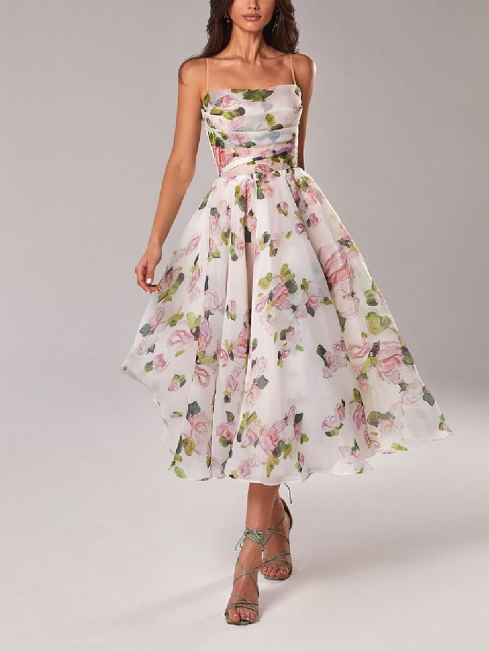 Sabine – Robe midi d'été femme