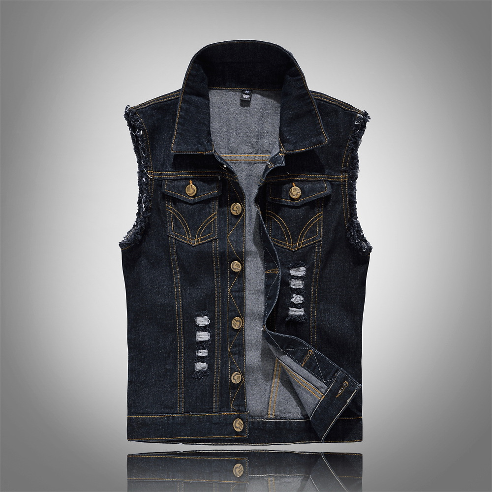 Rémi – Gilet en jean stylé homme