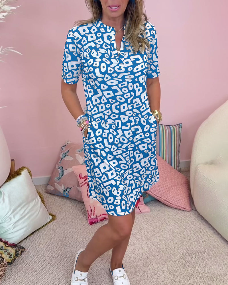 Chloé – Robe midi à imprimé avec col en V femme