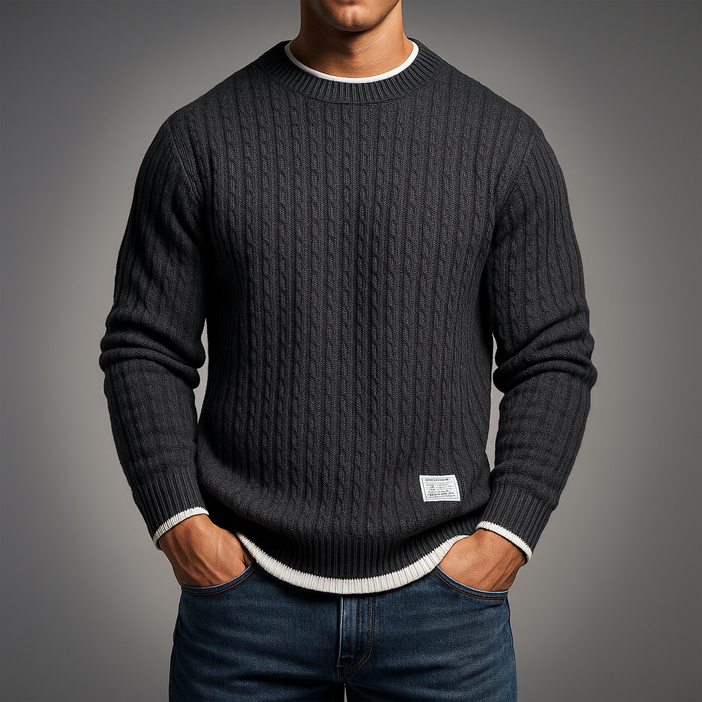 Adrien – Pull en maille homme