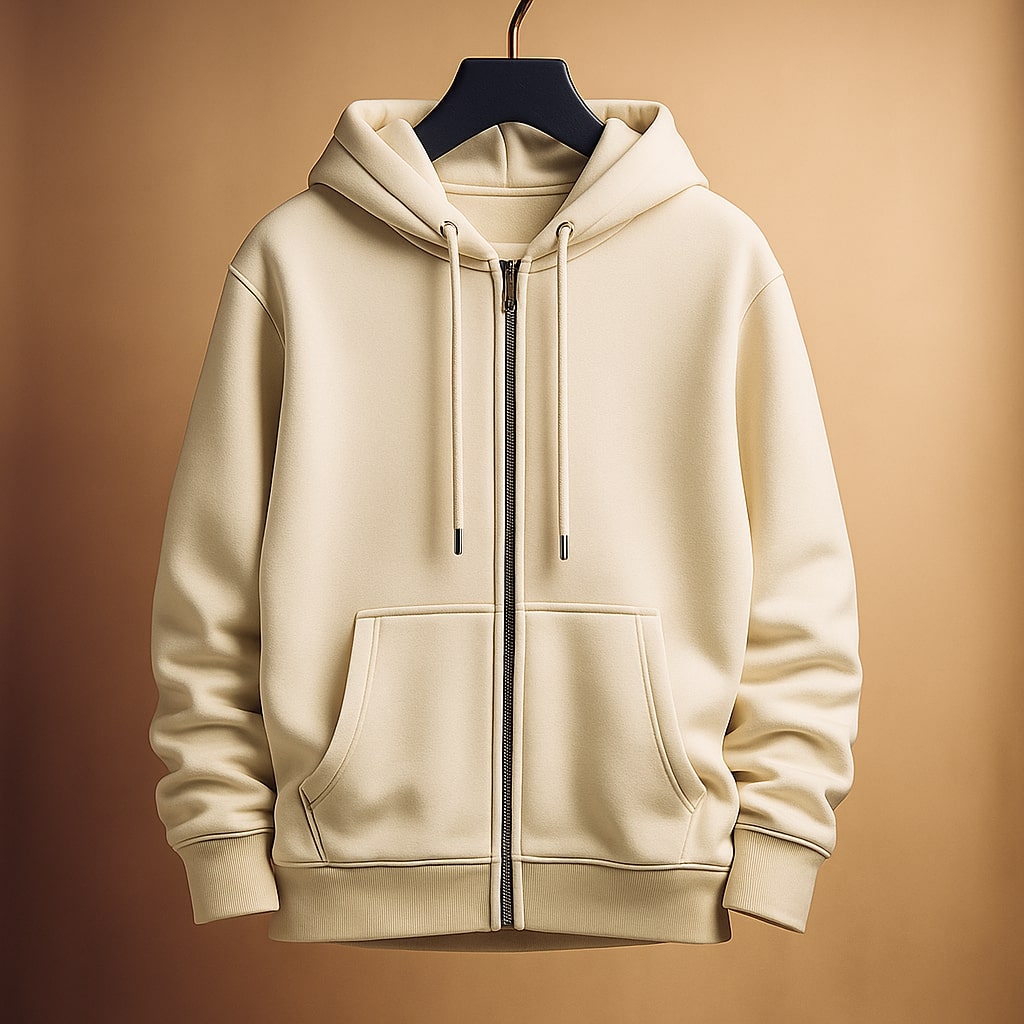 Baptiste – Hoodie polaire zippé homme