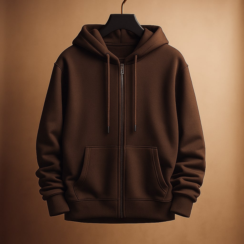 Baptiste – Hoodie polaire zippé homme