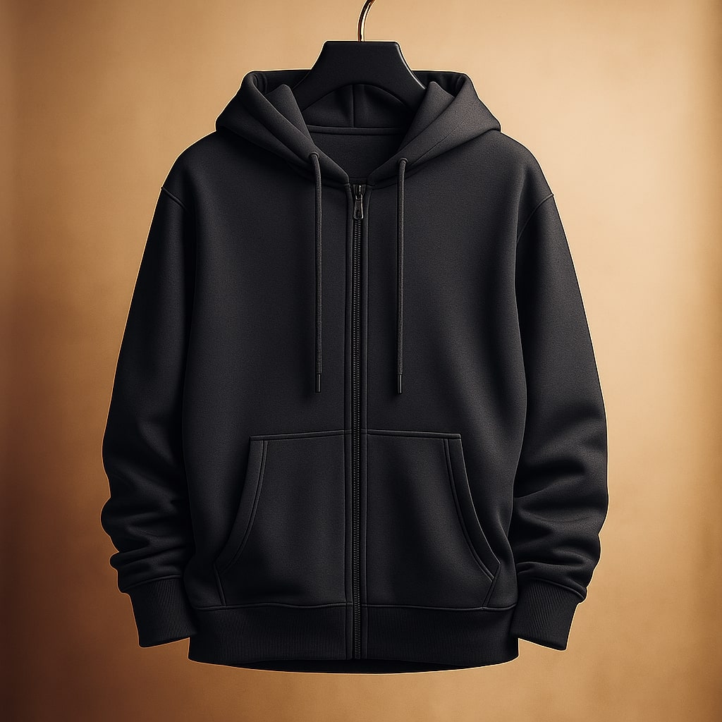 Baptiste – Hoodie polaire zippé homme