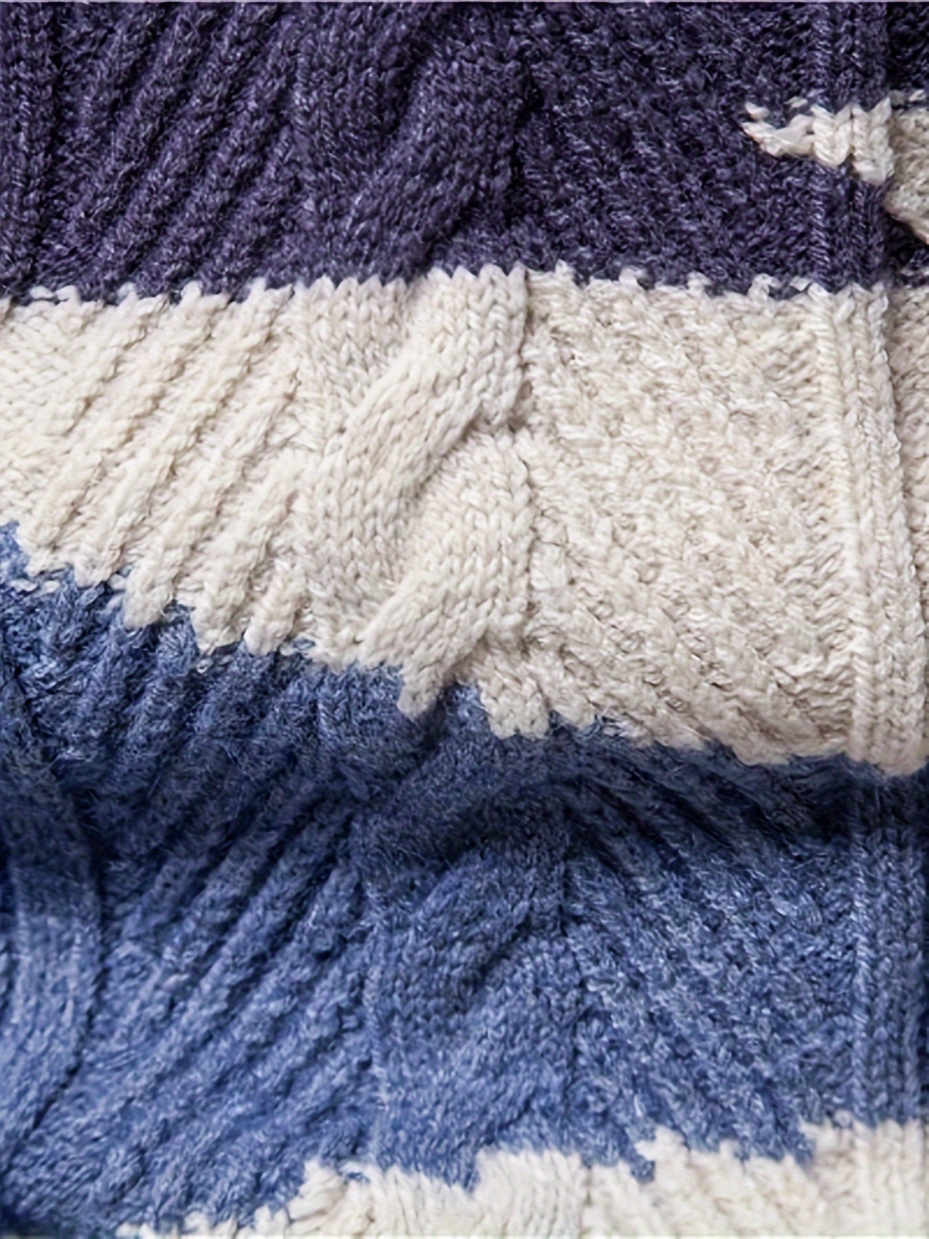 Marc – Pull tricoté vintage homme