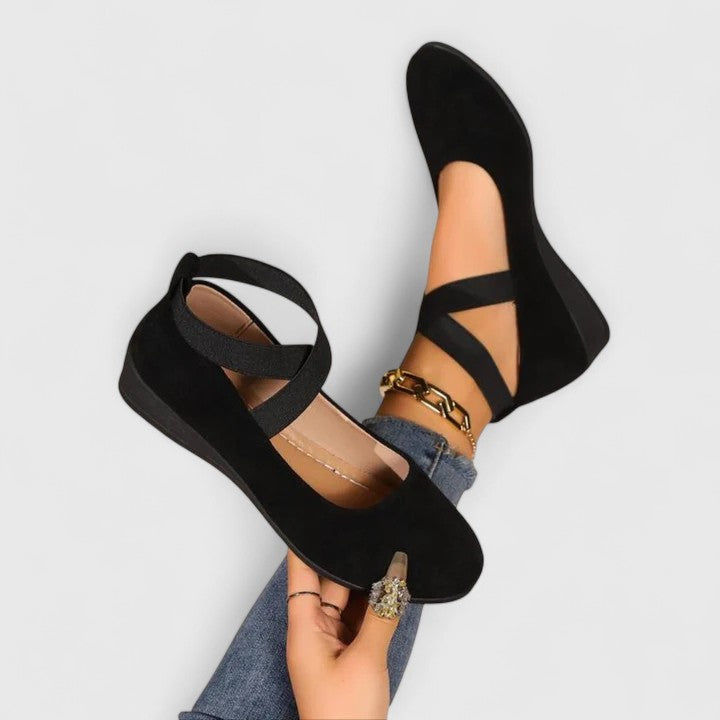 Élina – Ballerines compensées femme