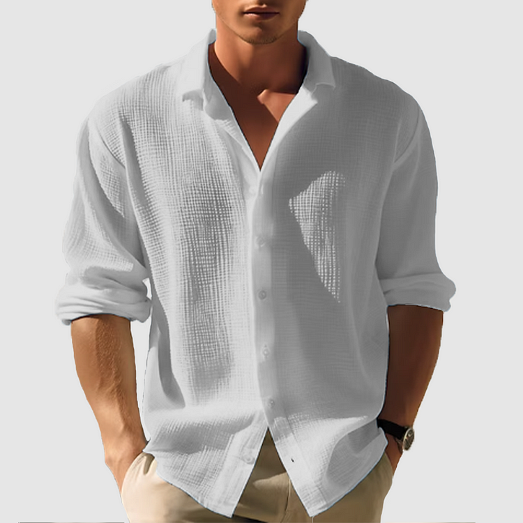 Baptiste – Chemise casual boutonnée homme