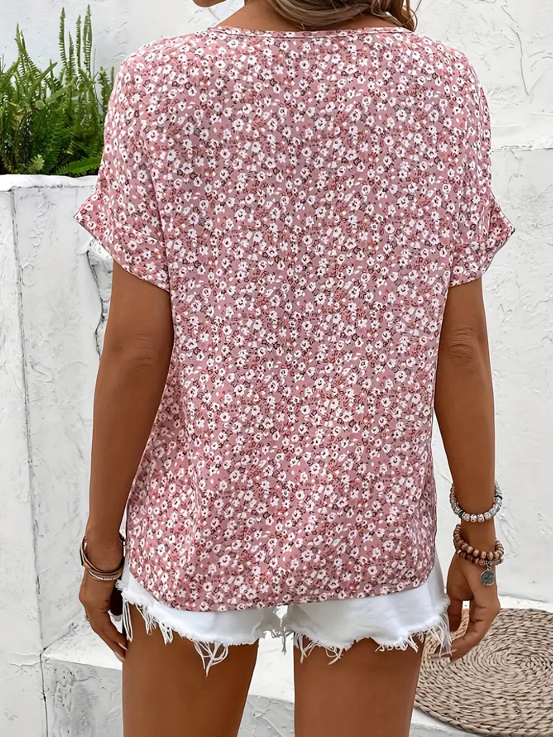 Célestine – Blouse à imprimé floral femme