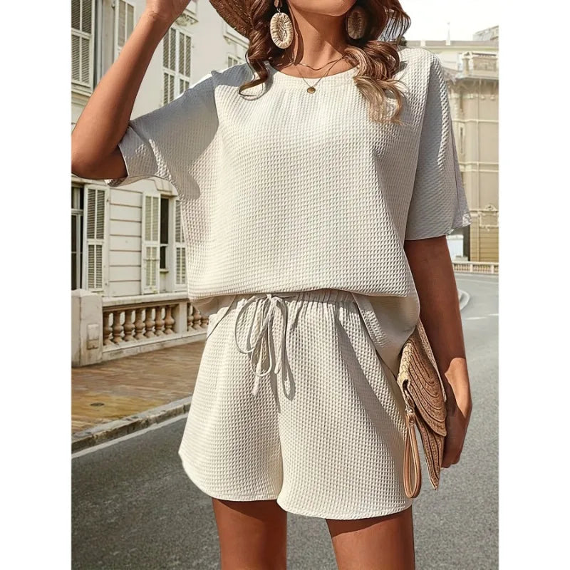Zara – Ensemble festival avec top ample et short femme