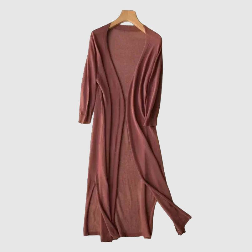 Léna – Gilet long femme