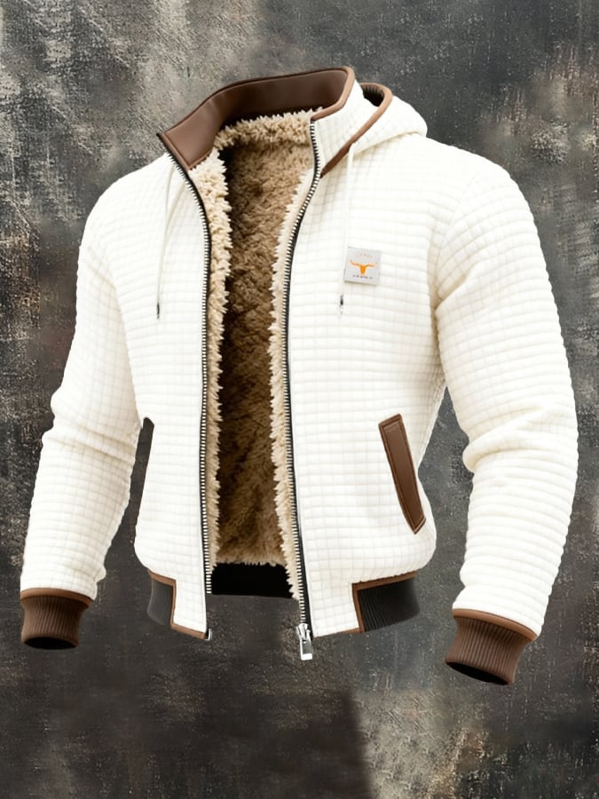 Thomas – Veste d’hiver matelassée en polaire homme