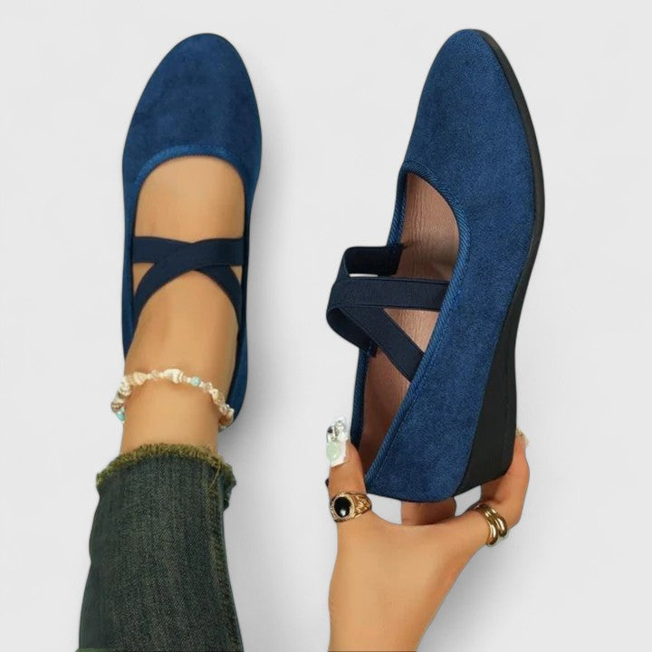 Élina – Ballerines compensées femme