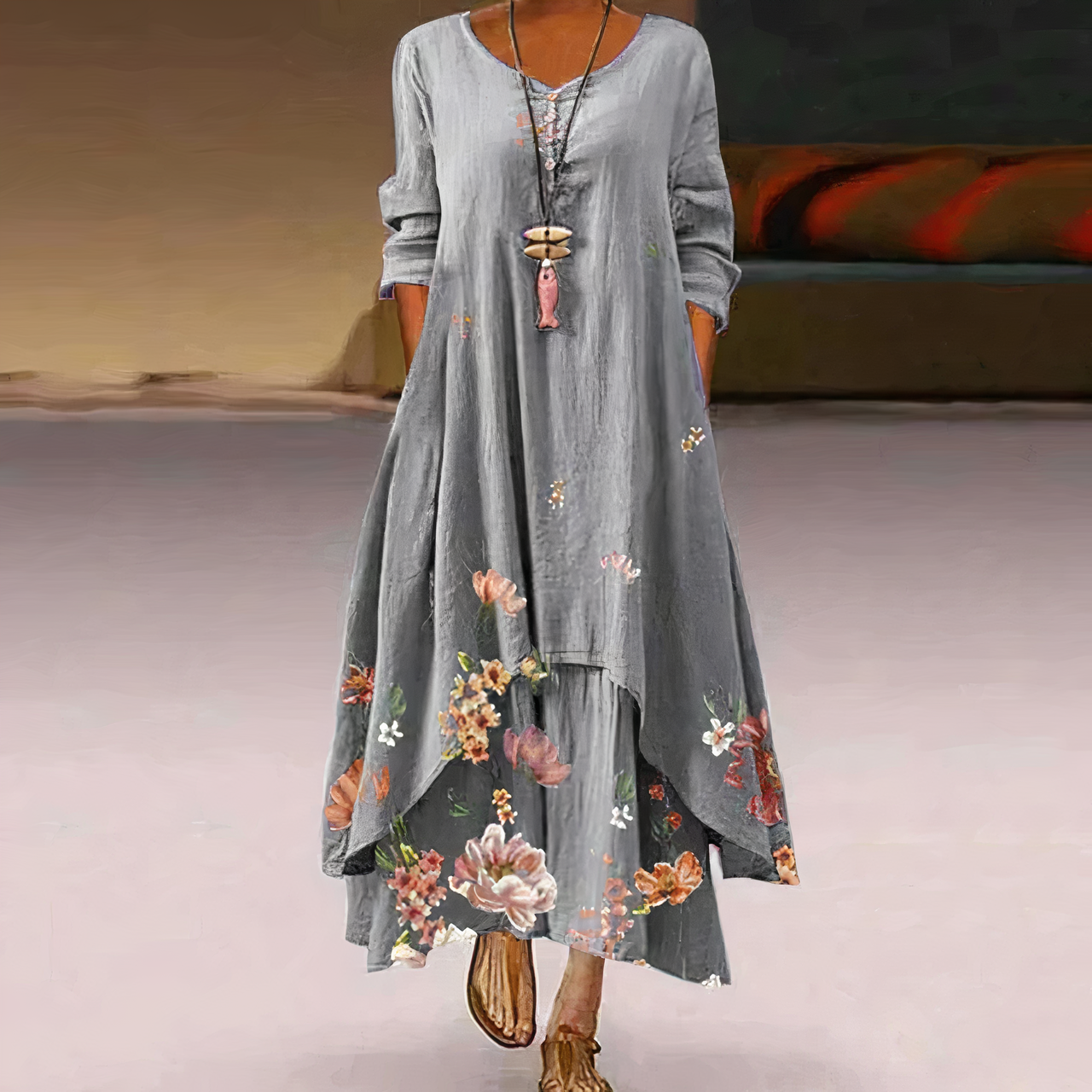 Fleur – Robe élégante femme