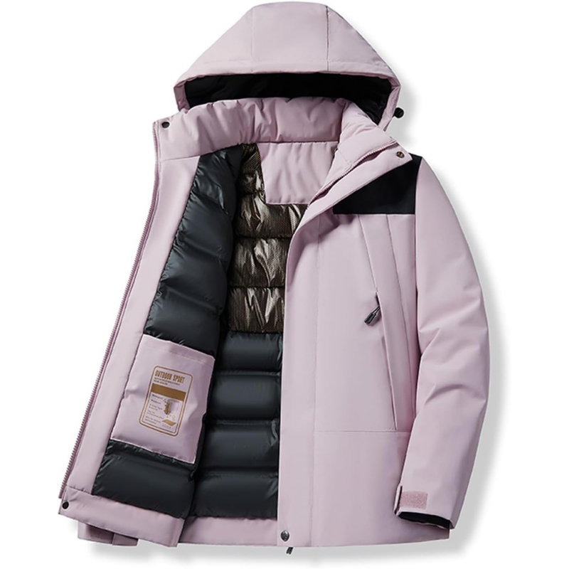 Anaïs – Veste de ski femme avec capuche et poches