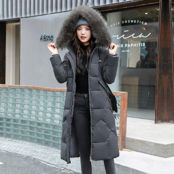 Valentine – Manteau d’hiver long matelassé femme