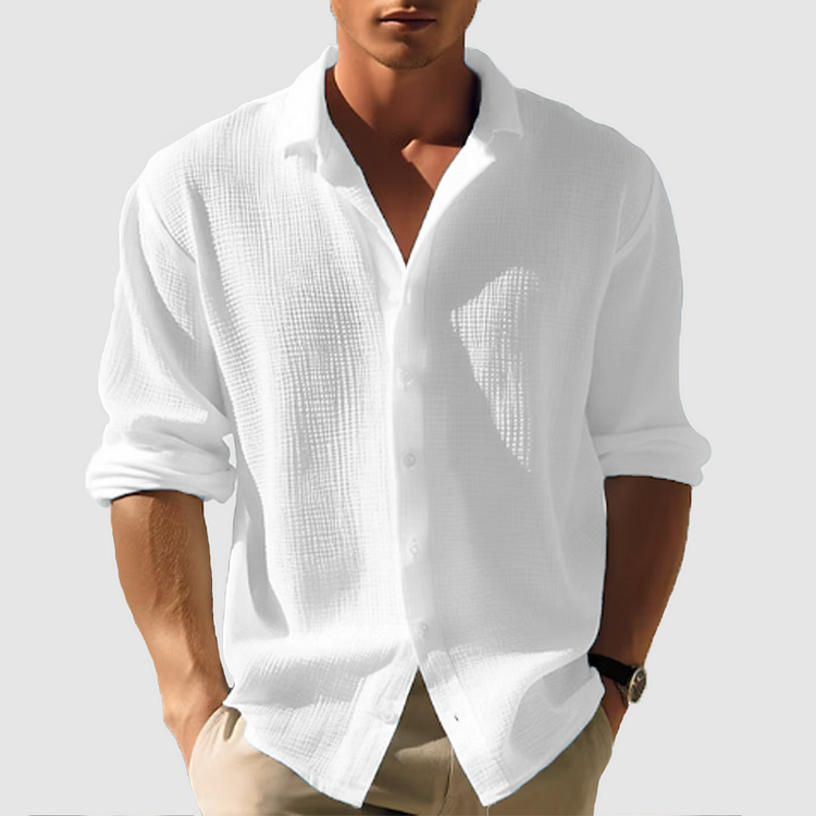 Baptiste – Chemise casual boutonnée homme