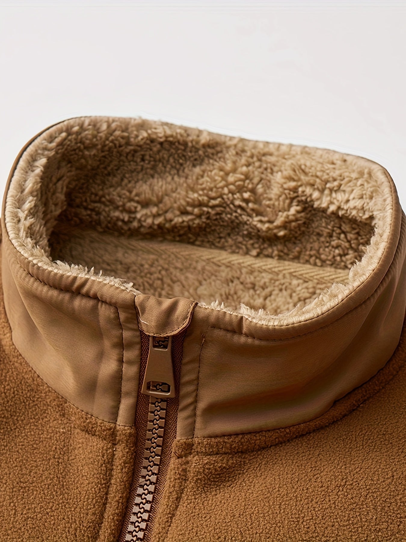 Timothée – Veste polaire homme avec doublure et fermeture zippée