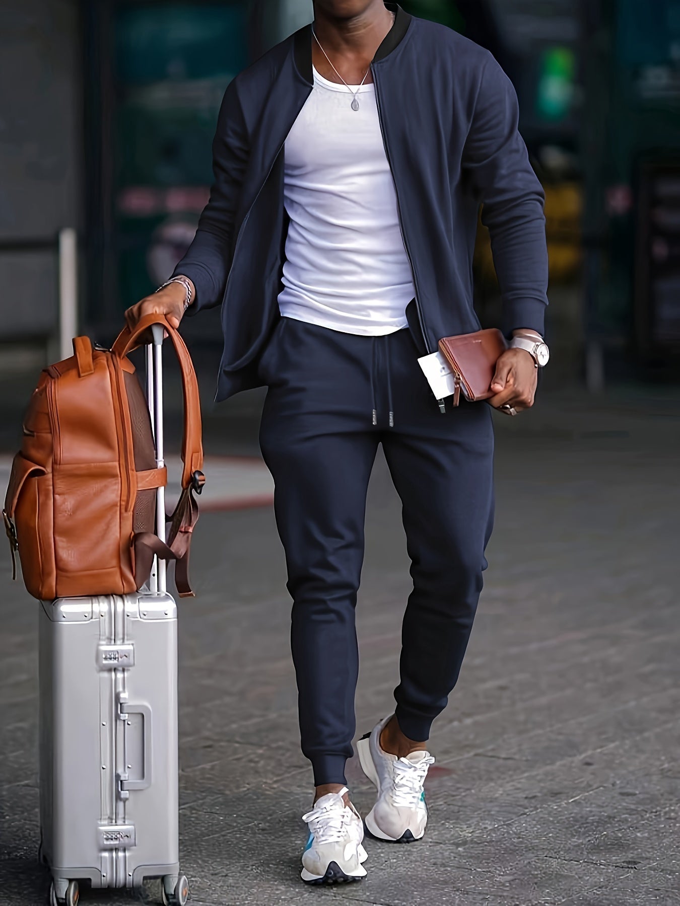 Noah – Survêtement sportif avec veste et pantalon homme