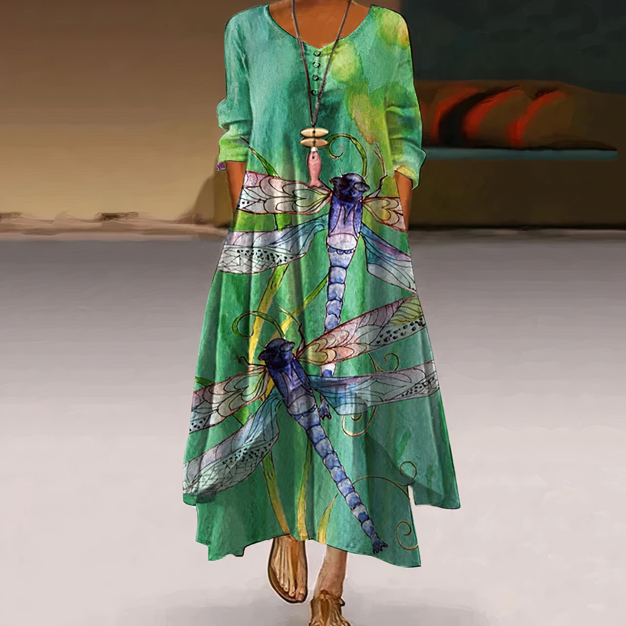 Fleur – Robe élégante femme