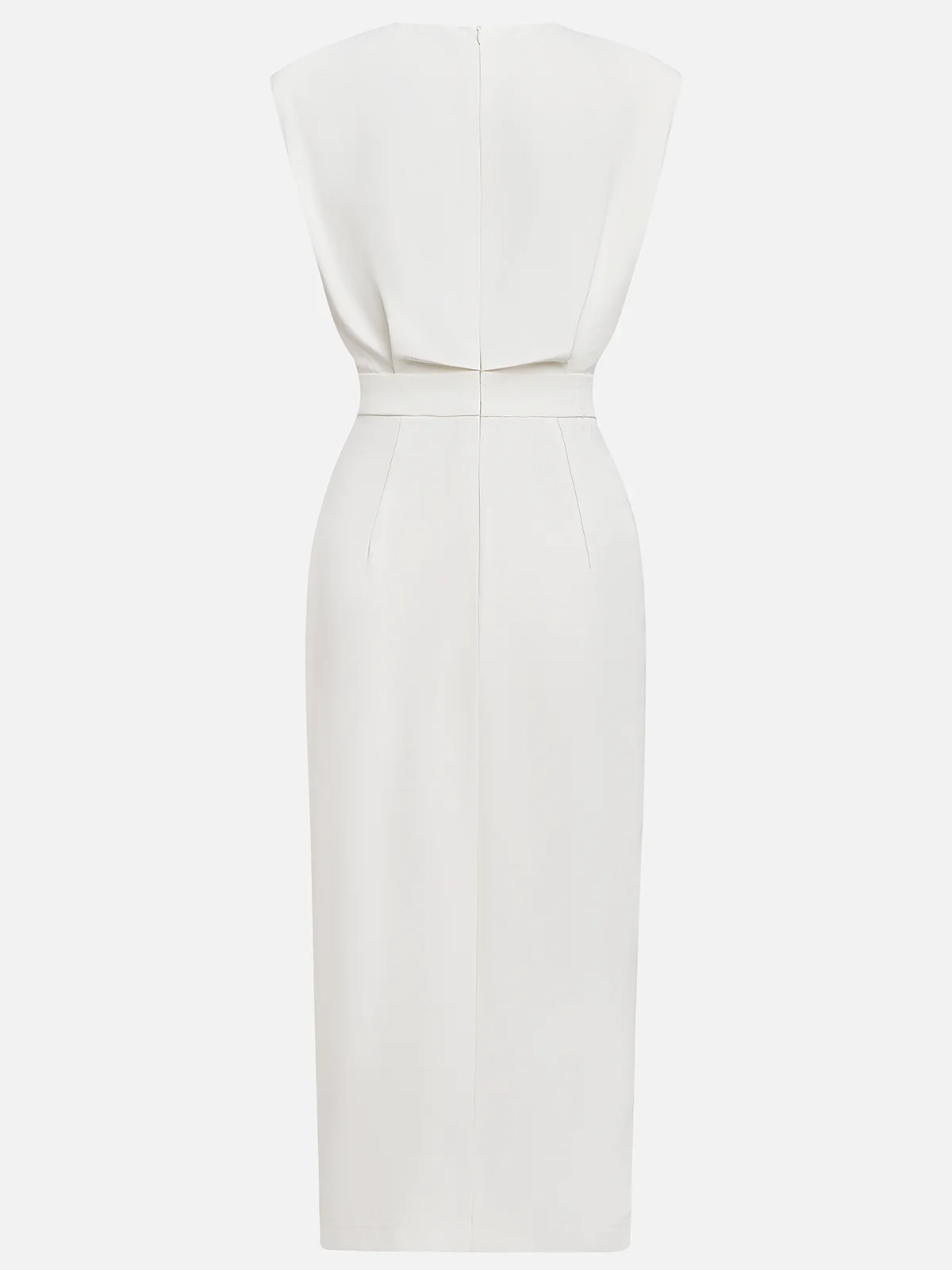 Florine – Robe midi élégante avec boutons femme