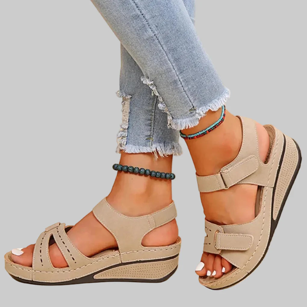 Romane – Sandales compensées femme