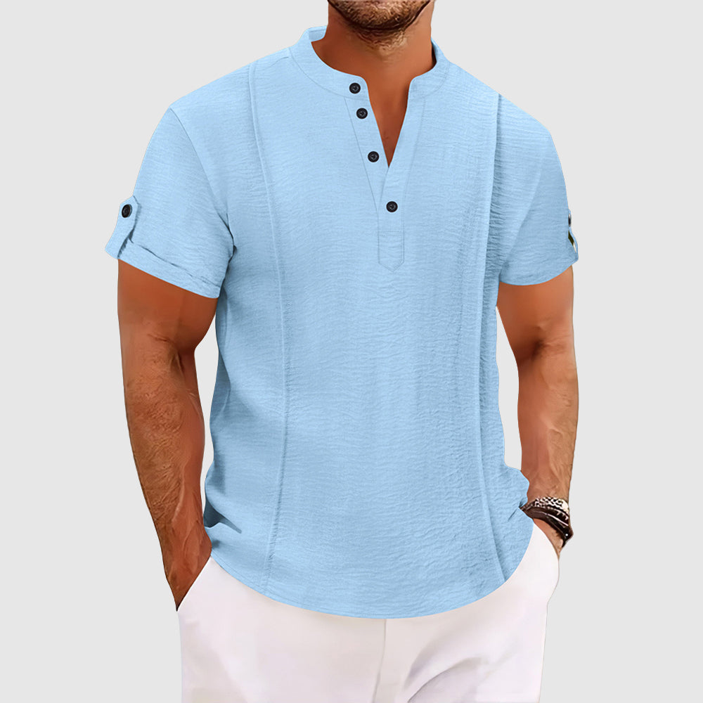 Romain – Chemise à boutons homme