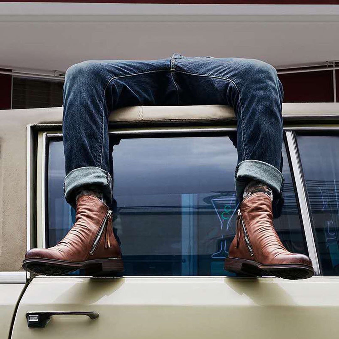 Haylom – Bottes homme d’hiver antidérapantes