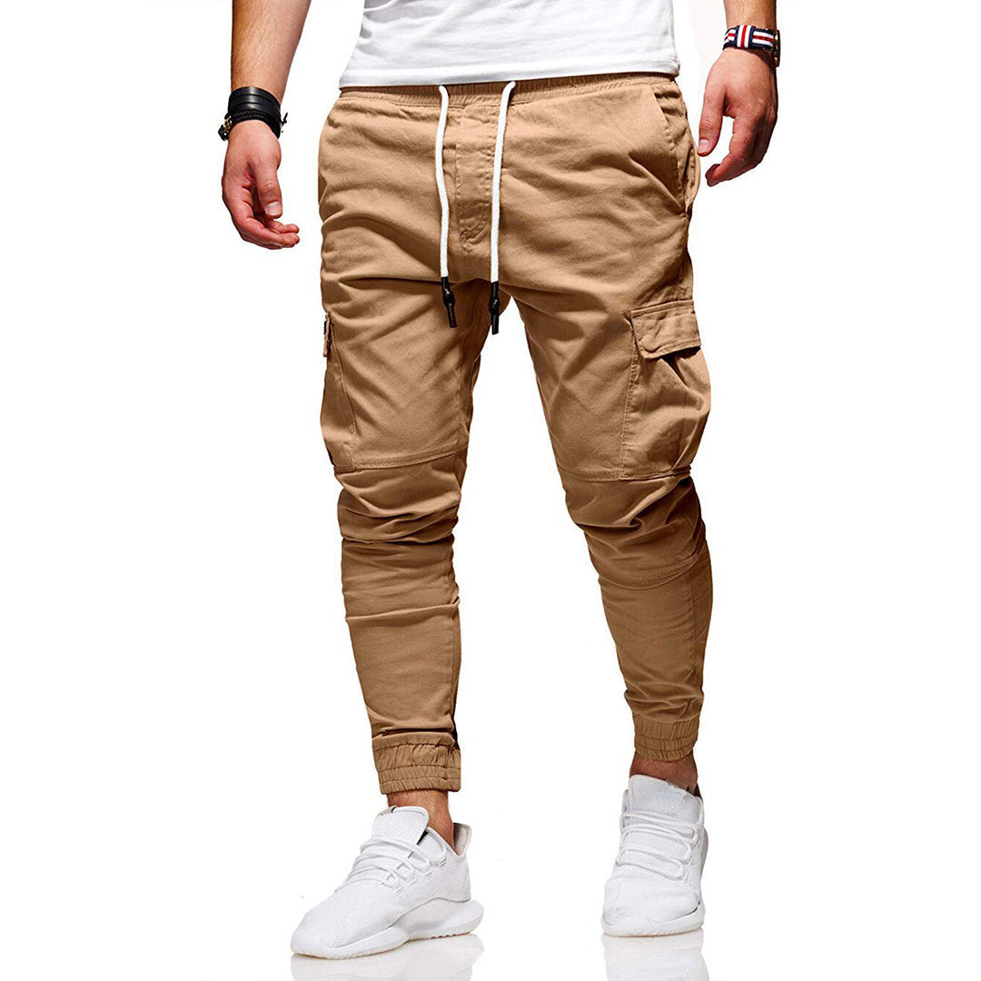 Adrien – Pantalon cargo homme d’hiver à poches multiples