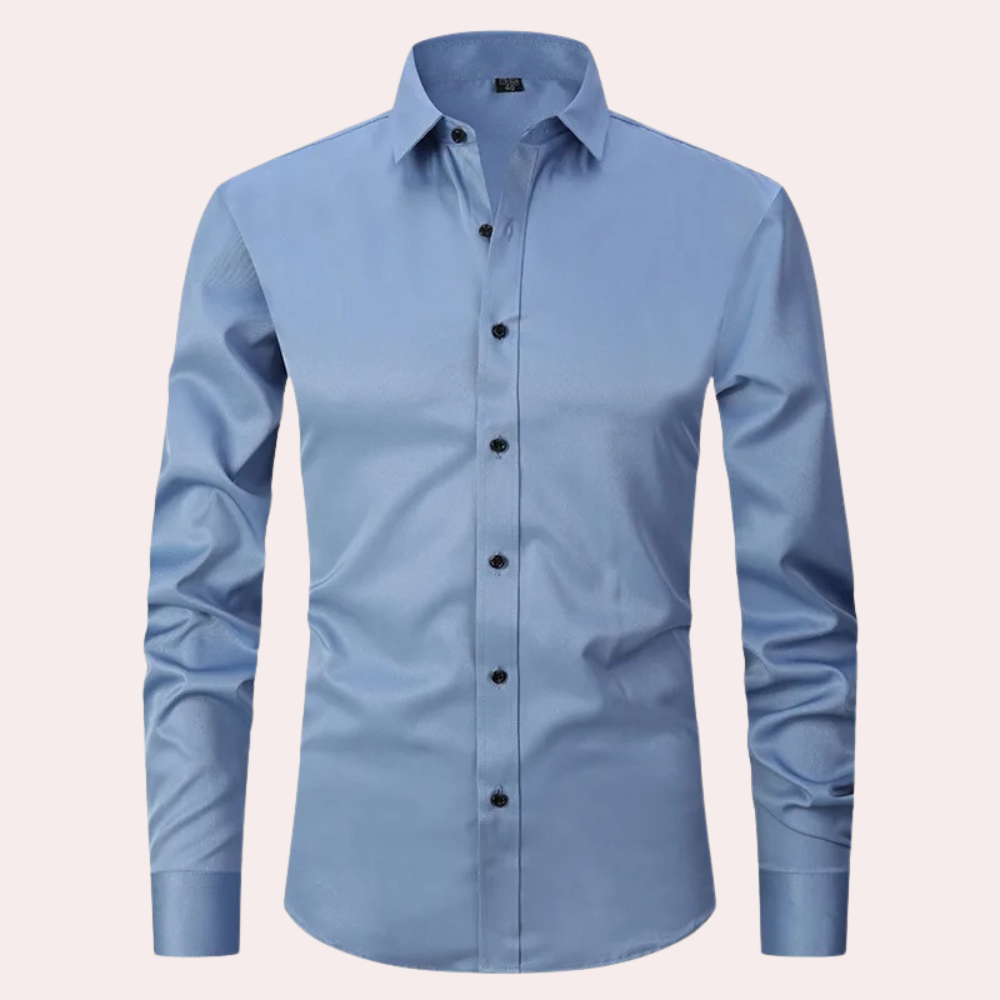 Chemise homme stretch sans repassage – confort moderne et allure impeccable