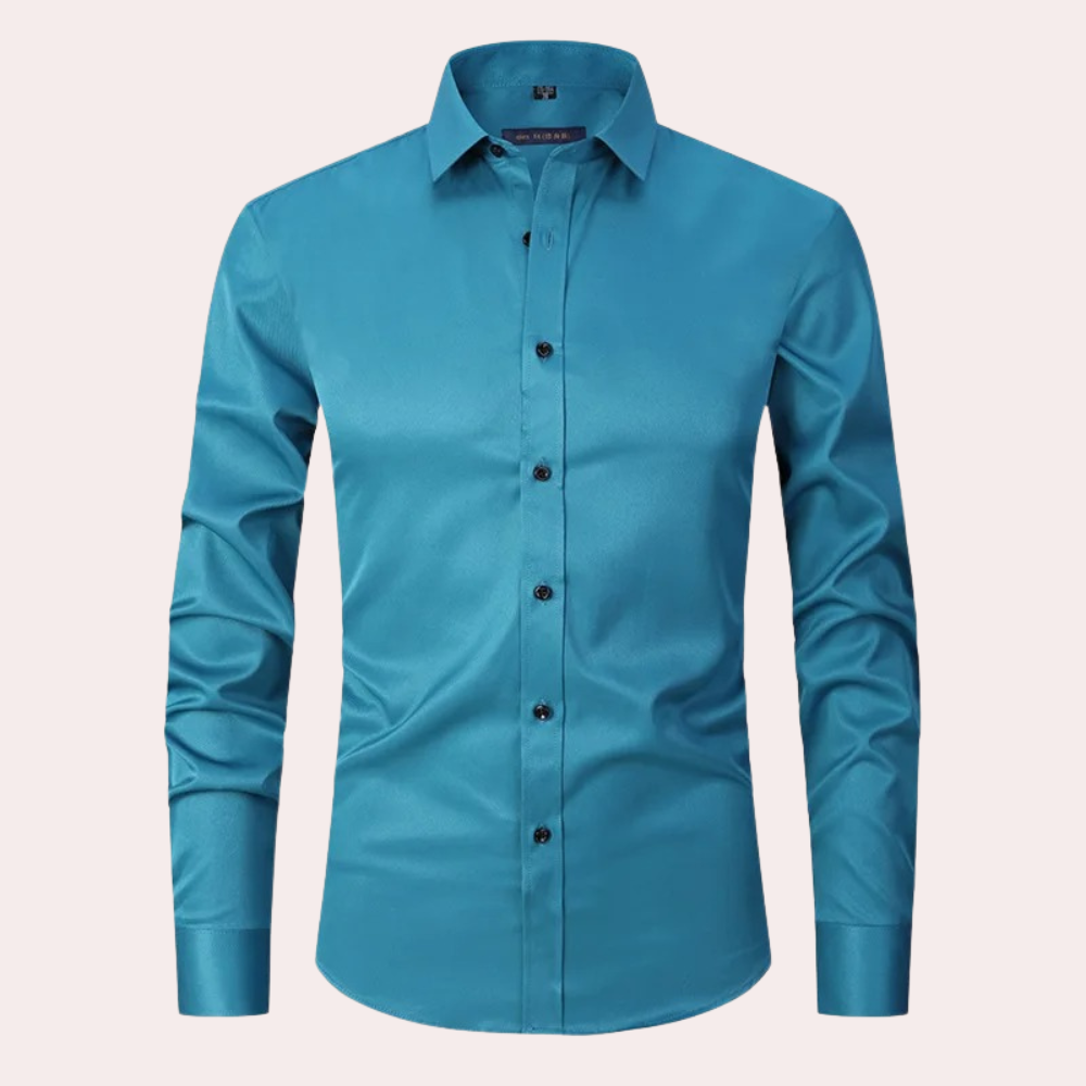 Chemise homme stretch sans repassage – confort moderne et allure impeccable