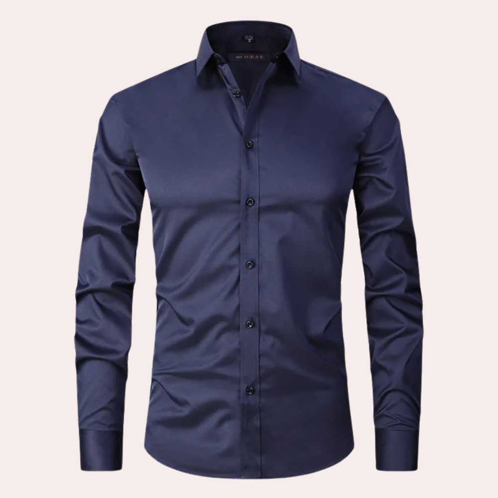 Chemise homme stretch sans repassage – confort moderne et allure impeccable