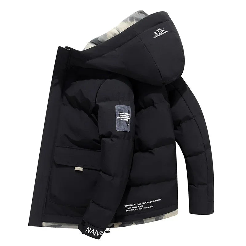 Maxime – Parka homme hiver à capuche