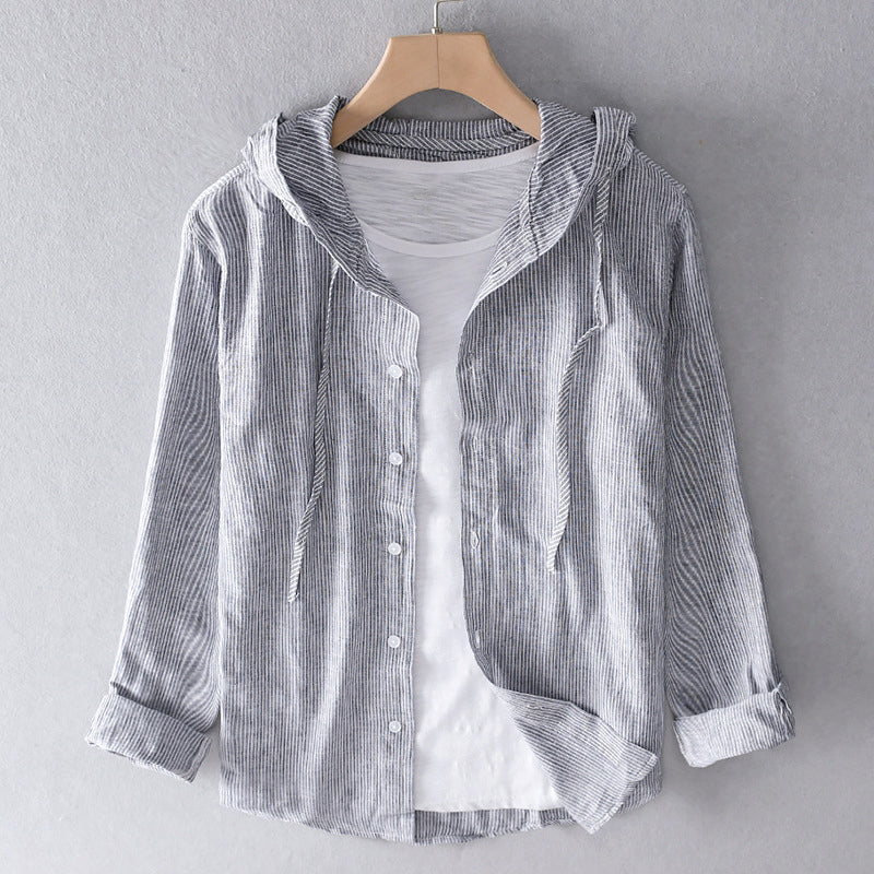 Alexandre – Chemise en lin homme