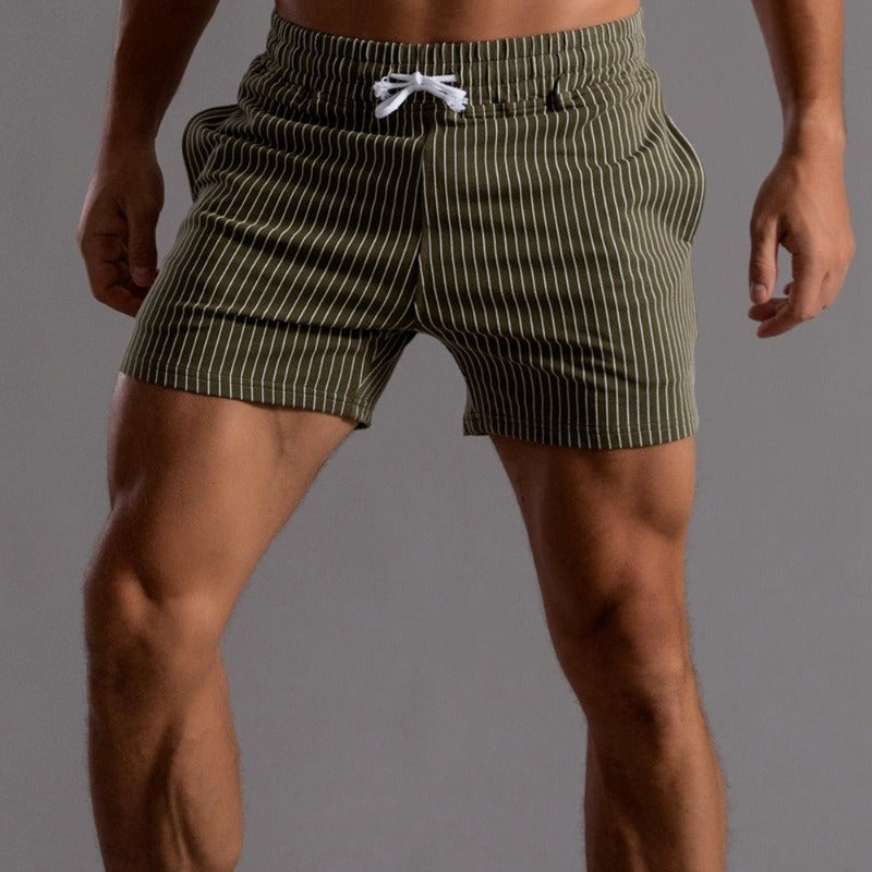 Paul – Short rayé confortable homme