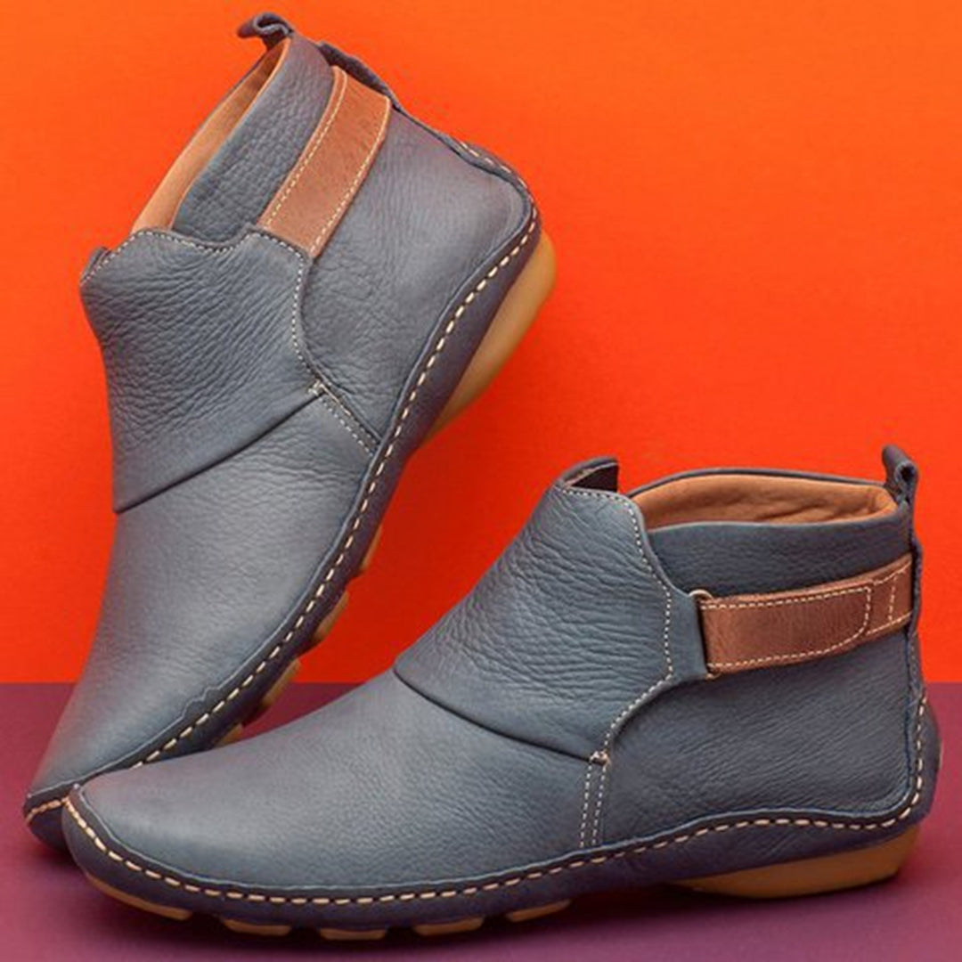 Clémence – Bottines femme d’hiver à semelle antidérapante