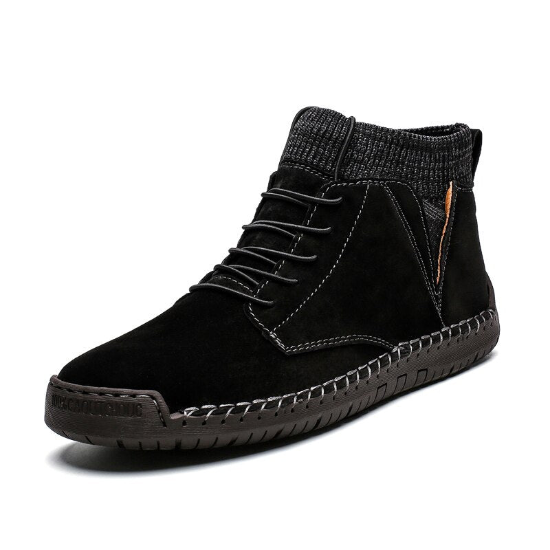 Laurent – Bottines homme hiver fourrées
