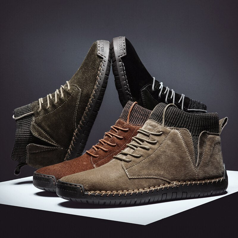 Laurent – Bottines homme hiver fourrées