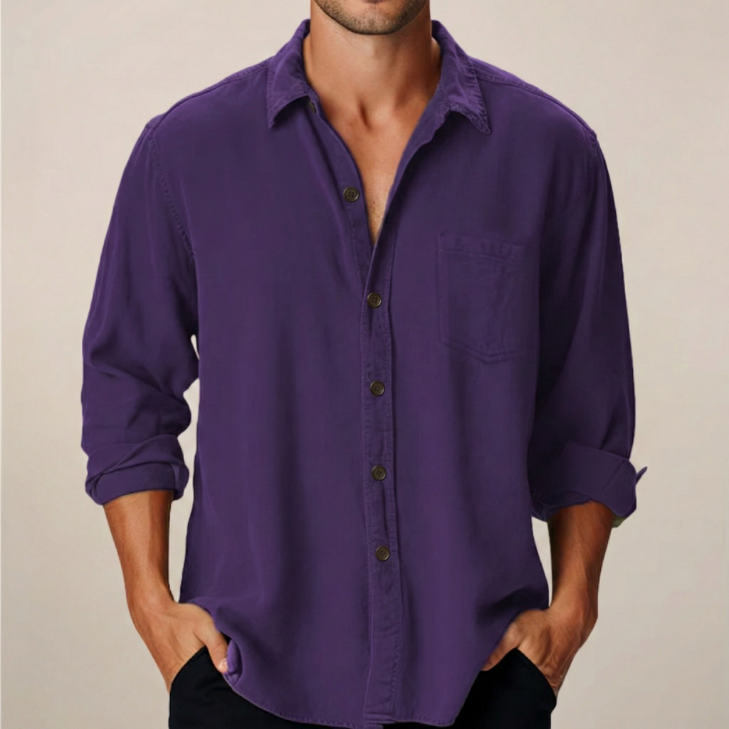 Gabriel – Chemise classique à manches longues homme