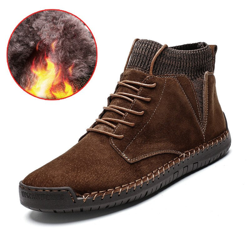 Laurent – Bottines homme hiver fourrées