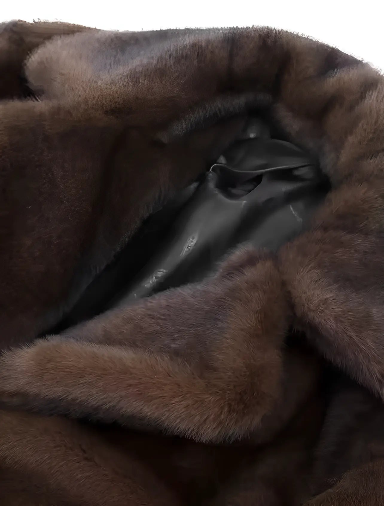 Émilie – Long manteau en fausse fourrure d’hiver femme