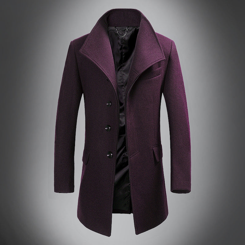Mathis – Manteau long homme élégant