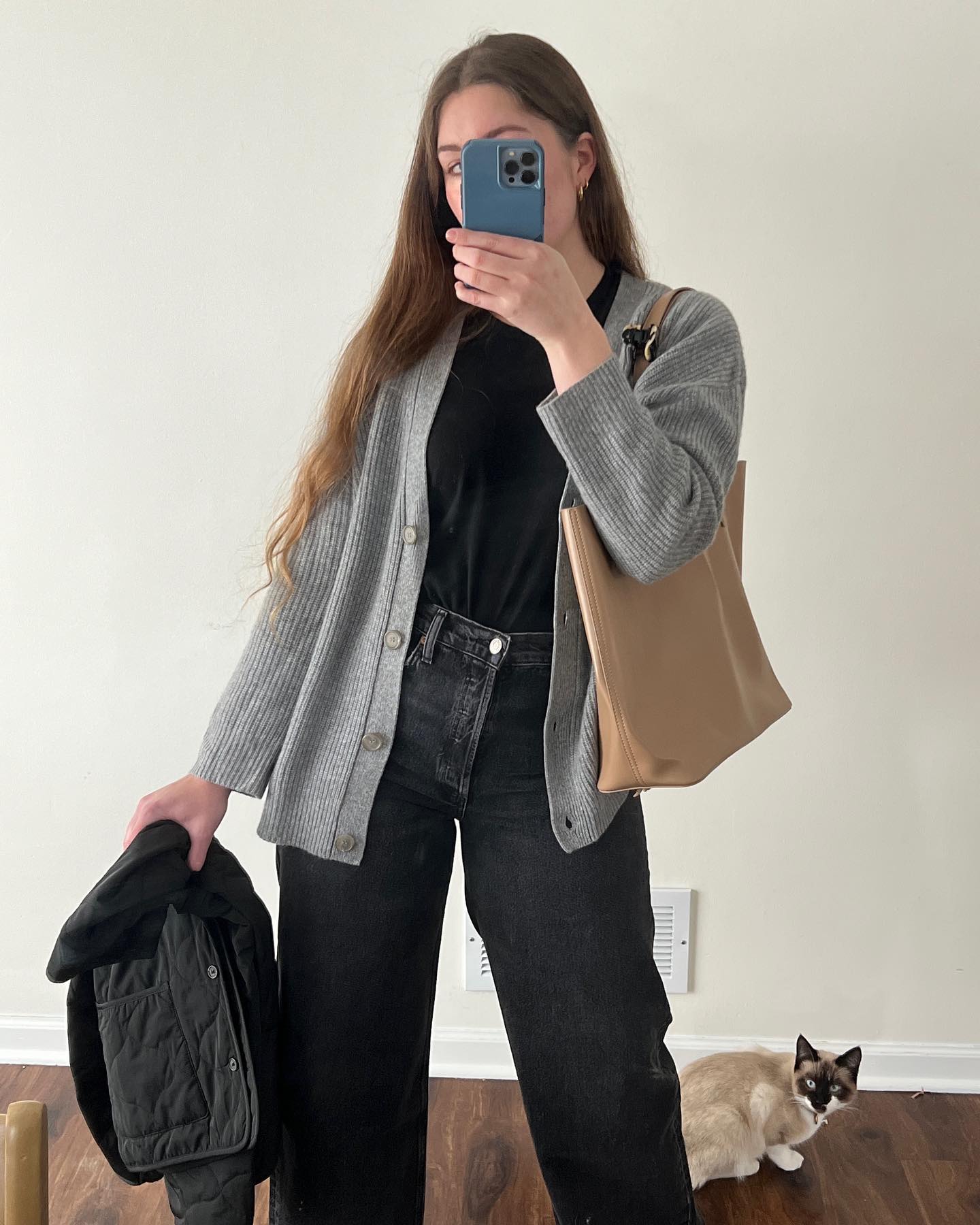 Claire – Gilet femme oversize