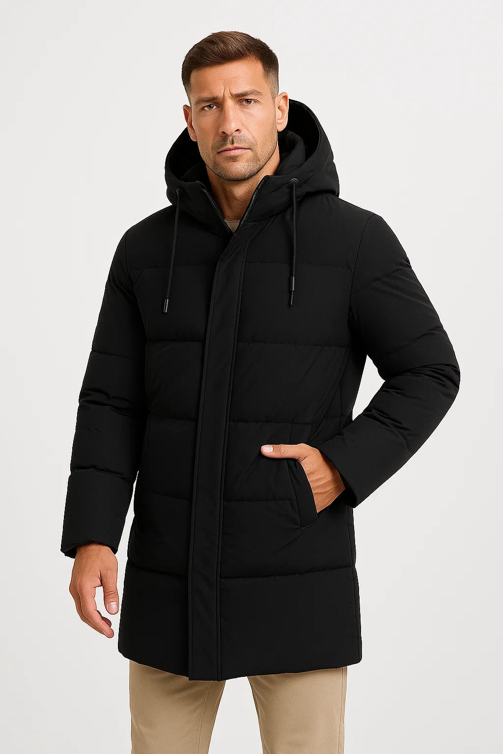 Amaury – Parka d’hiver matelassée homme
