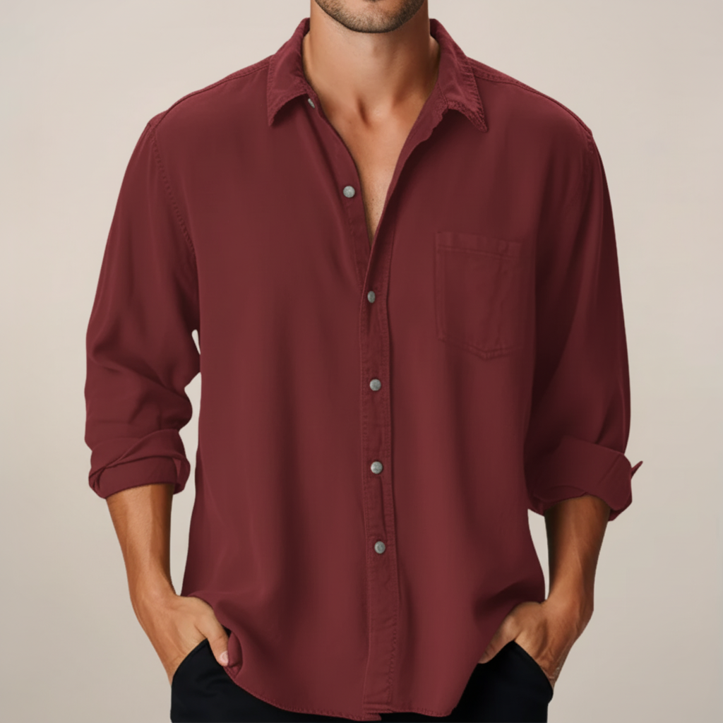 Gabriel – Chemise classique à manches longues homme